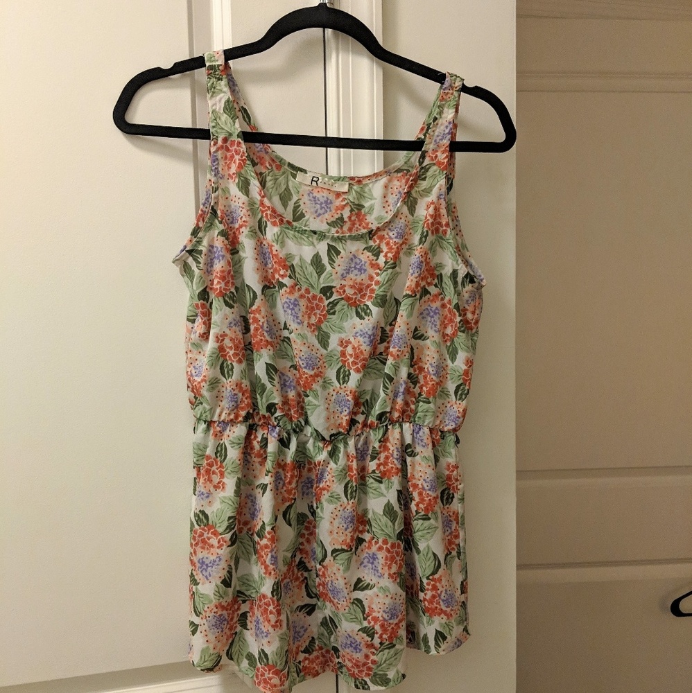 Flowery Tank Top - Picture 2 of 5